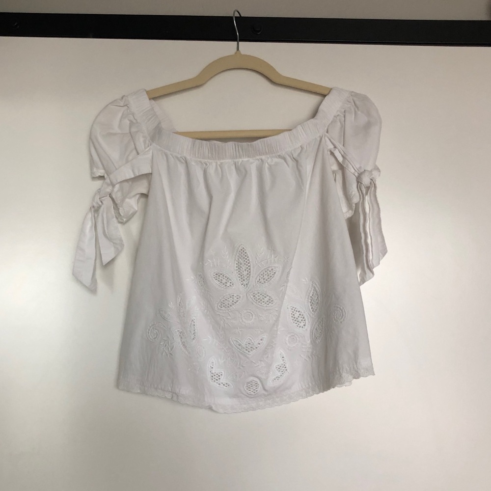 Off shoulder top